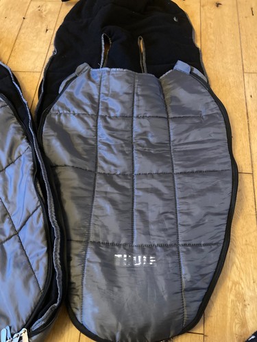 Thule cosy grey - cosy, fußsack