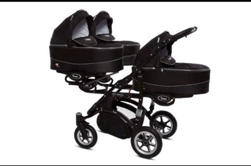 Drillingswagen kinder wagen - drillingswagen,
