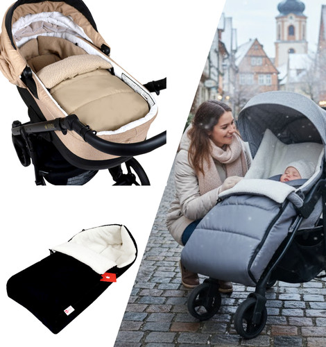 Babylux bouclé fußsack - bouclé,