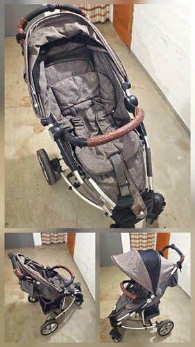 Buggy einsitzer grau - buggy, grau/schwarz
